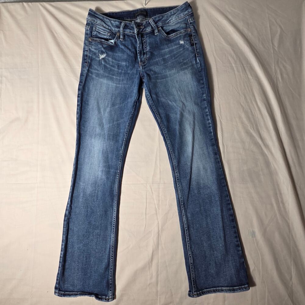 Silver Jeans Co. Elyse Slim Boot Jeans — W28/L31